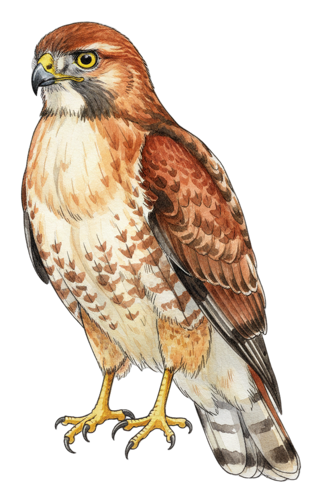Red-shouldered Hawk