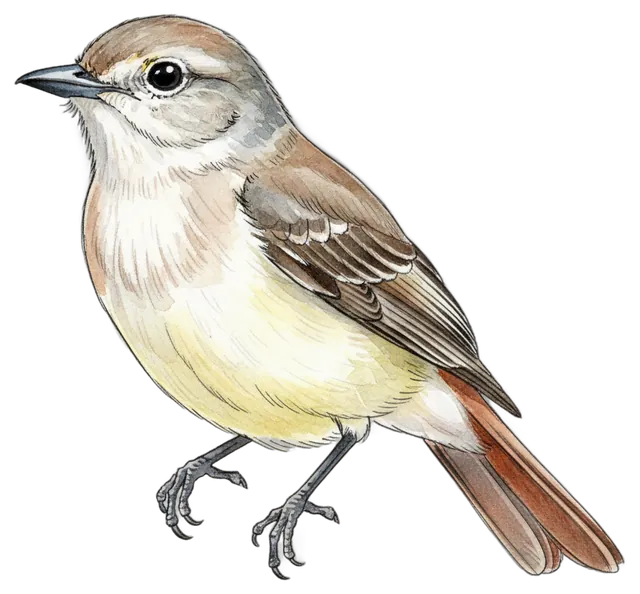 Ash-throated Flycatcher