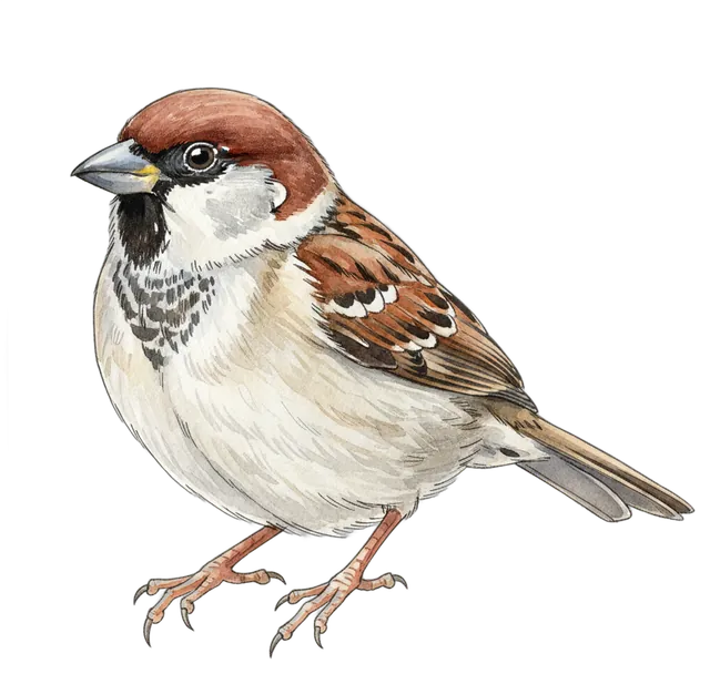 Eurasian Tree Sparrow