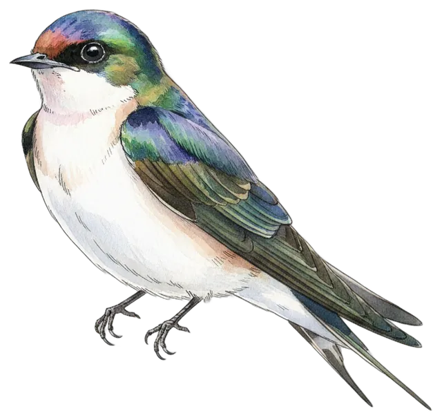 Violet-green Swallow
